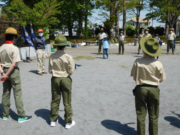 育成会長かいさつ